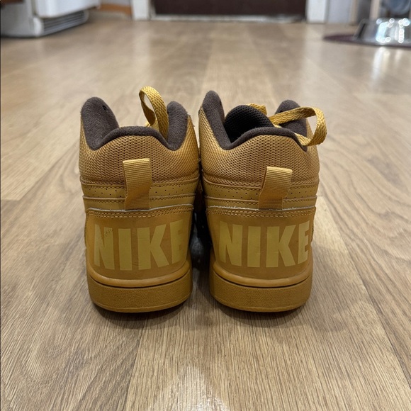 Nike Court Borough Mid Winter Sneakers - Haystack/Wheat Brown - Size 5Y